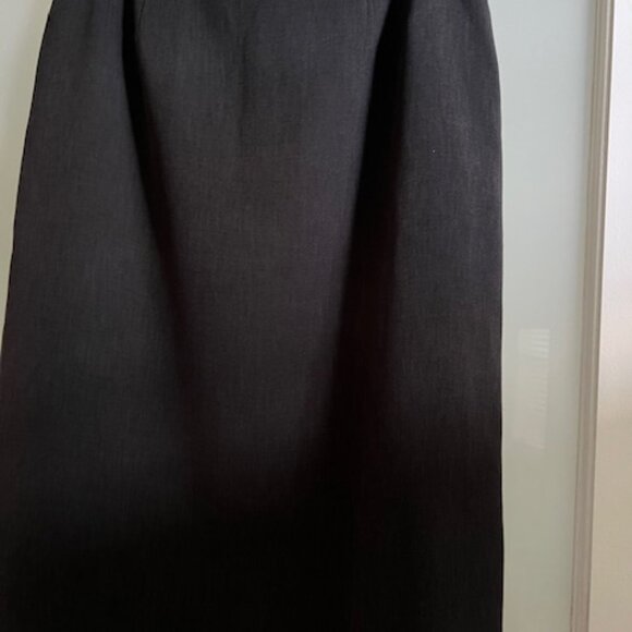 Kasper Charcoal Grey Skirt Size 10 - Picture 1 of 4